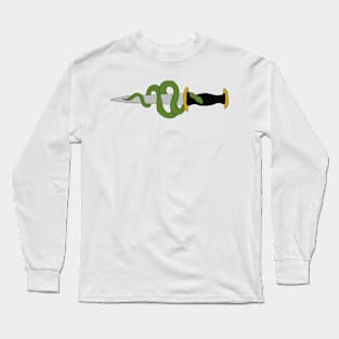 snake and dagger Long Sleeve T-Shirt